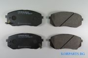 НАКЛАДКИ ПРЕДНИ  CARENS (06-12), TUCSON/SPORTAGE (10-, SONATA USA/OPTIMA EU (15-