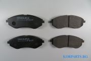 НАКЛАДКИ ПРЕДНИ  KALOS/AVEO -11), SPARK (10-