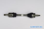 ПОЛУОСКА ПРЕДНА ЛЯВА+КАРЕТА  SANTA FE 2.2 CRDI (06-09) (M/T)